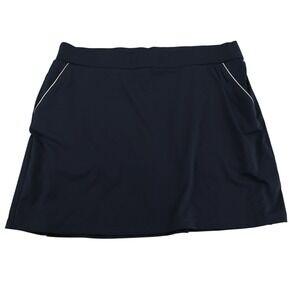 Dunning Golf Skort Womens XL Navy Blue Performance Skirt Stretch Pockets